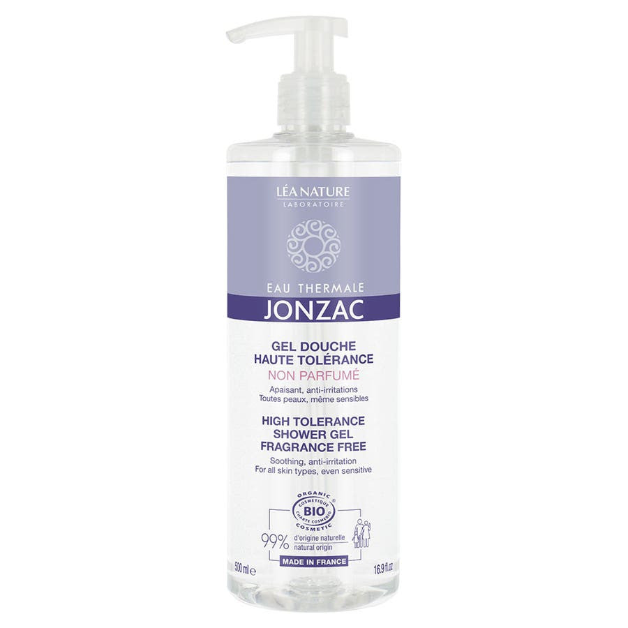 Eau thermale Jonzac High Tolerance Shower Gel Perfume Free 500ml (16.90fl oz)
