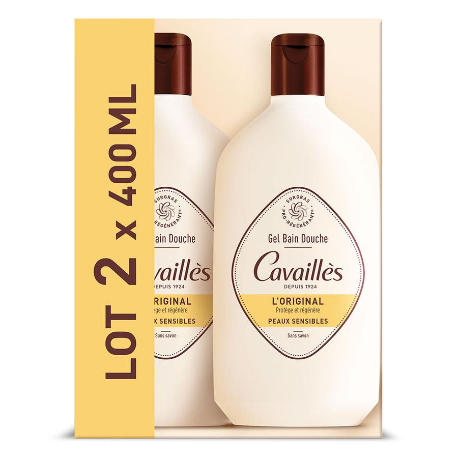 Rog Cavaills L'Original Bath & Shower Gel 400ml x2 (13.52fl oz x2)