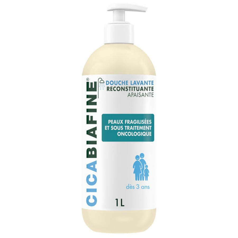 Cicabiafine Soothing Replenishing Shower Wash 1L (33,81fl oz)