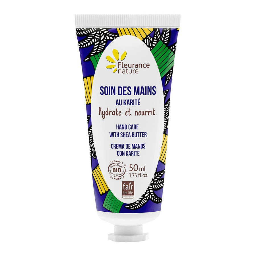Fleurance Nature Hands Skincare Karité Bioes Hydrating and Nourishing 50ml (1.69fl oz)