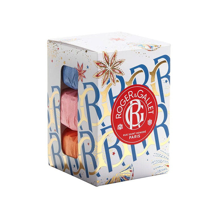 Roger & Gallet Hritage Beneficial Soaps 3x100g (3.52 oz)