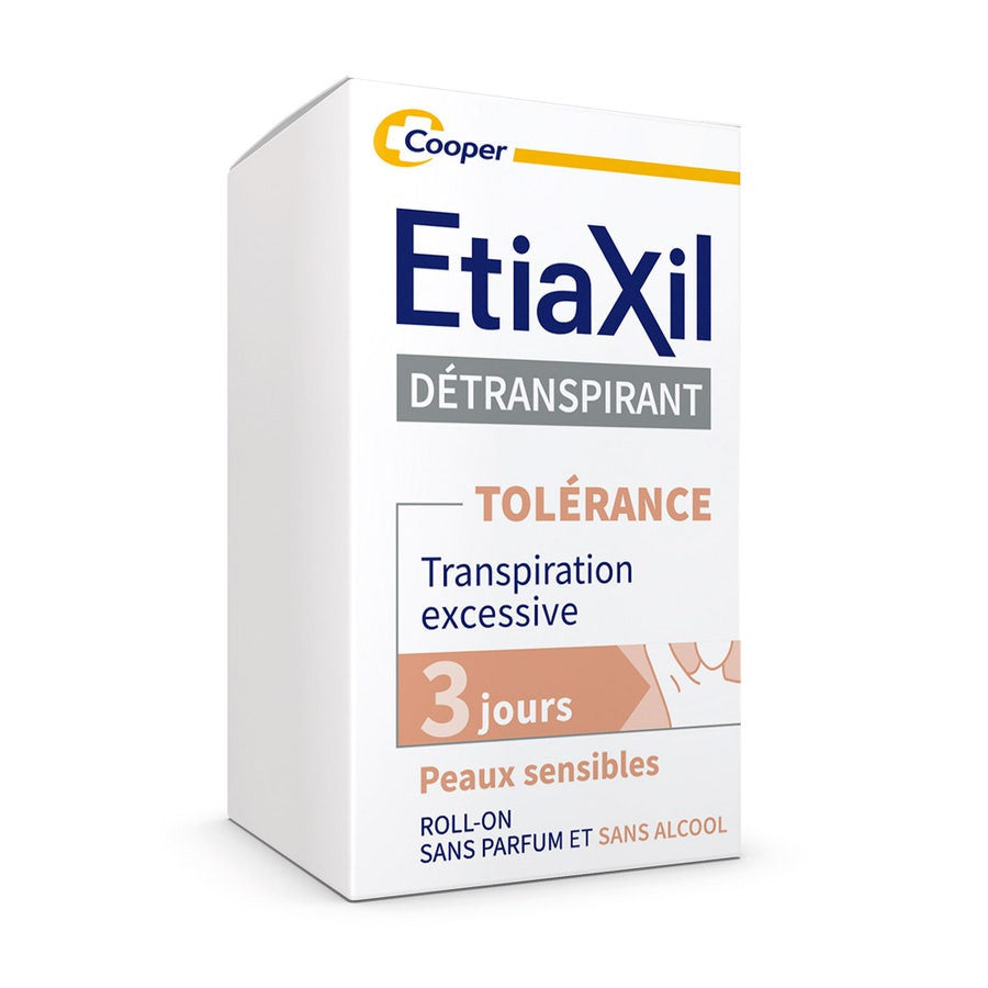 Roll-on de l'anti-voleur Etiaxil 3 jours pour une transpiration excessive