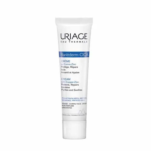 Uriage bariéderm Réparation de la crème Cica avec Cu-Zn 100 ml