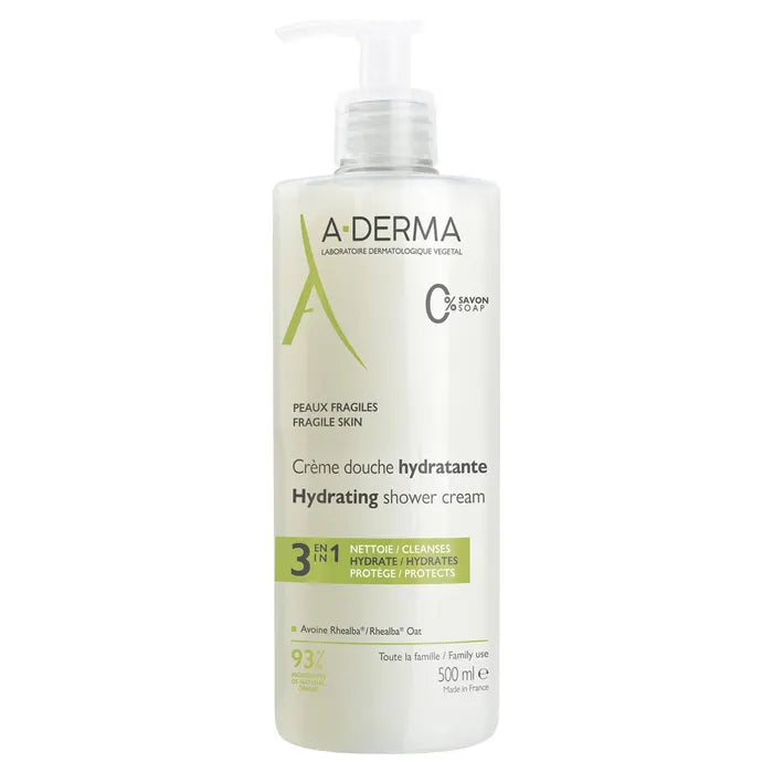 Gel de douche hydratant A-Derma