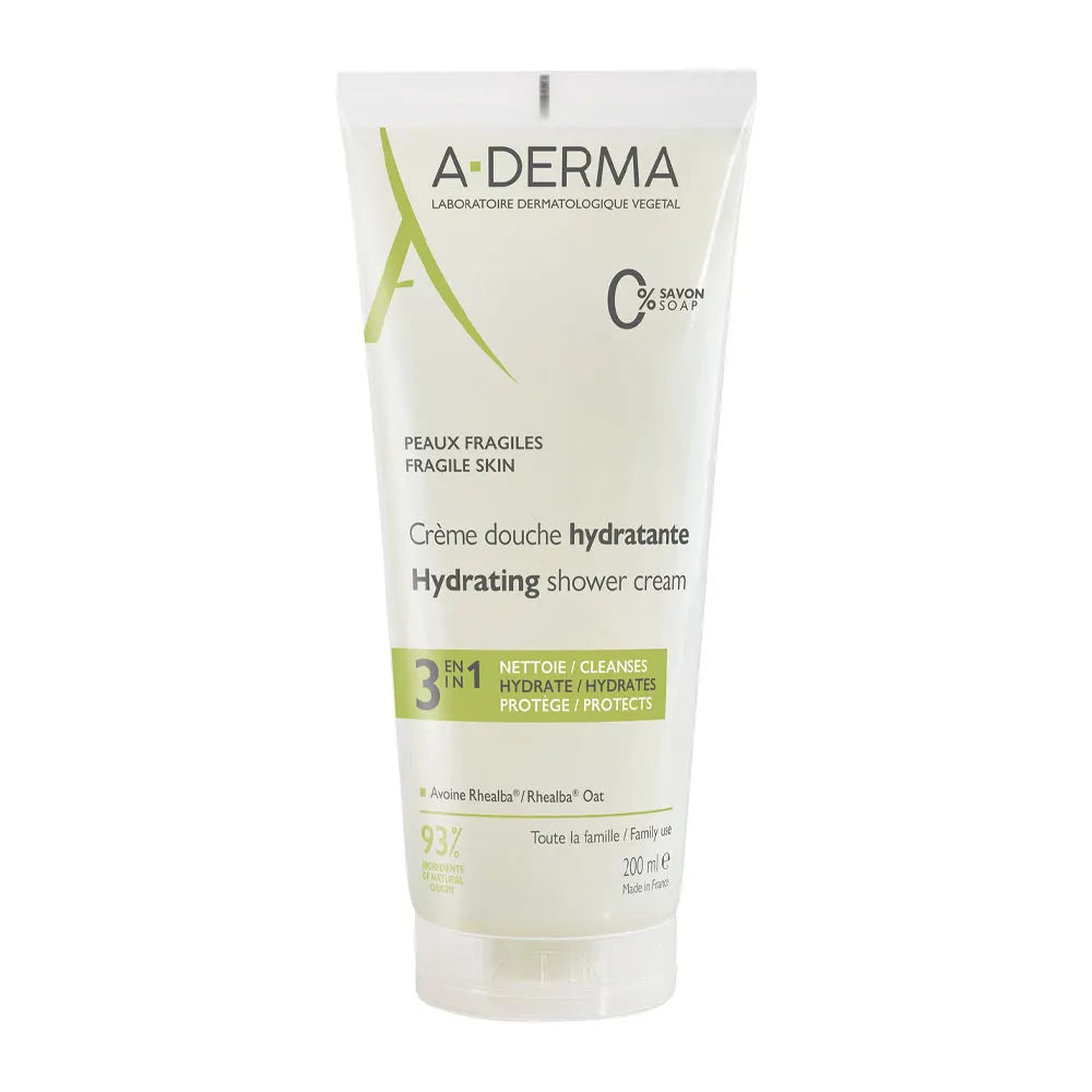 Gel de douche hydratant A-Derma