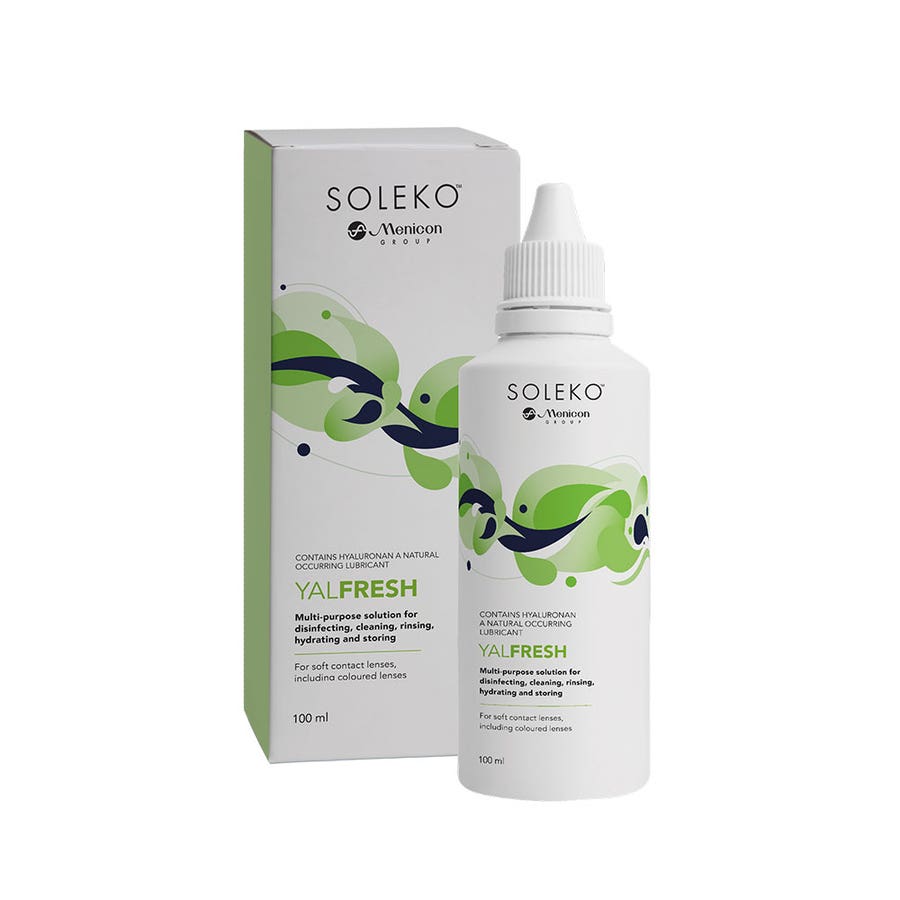 Menicon Multifunctional solution for soft lenses with Hyaluronic Acid 100ml (3.38 fl oz)