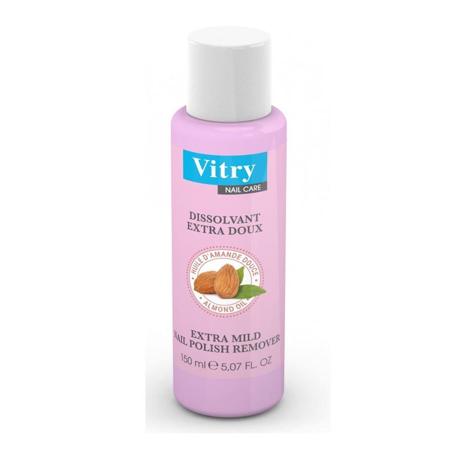 Vitry Nail Care Extra Mild Nail Polish Remover 150ml (5.07 fl oz)