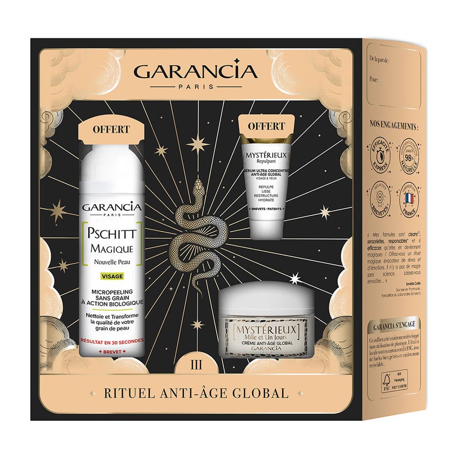 Garancia Christmas gift set Global Anti-Aging Giftboxes