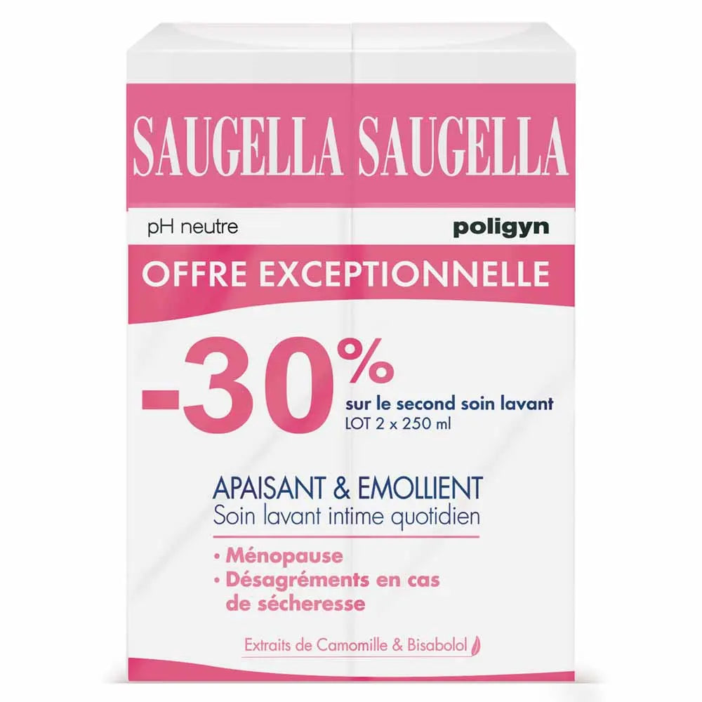 Saugella Poligyn Poligyn Intima Daily use Fresh mucous membranes 250ml x2 (8.45fl oz x2)