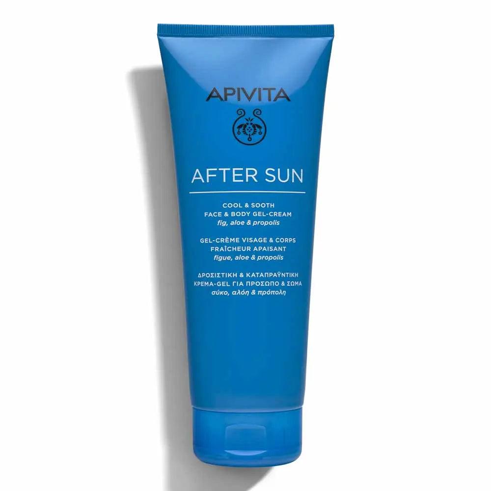 Apivita After Sun Cool & Sooth Face & Body Gel-Cream 200ml (6,76fl oz)