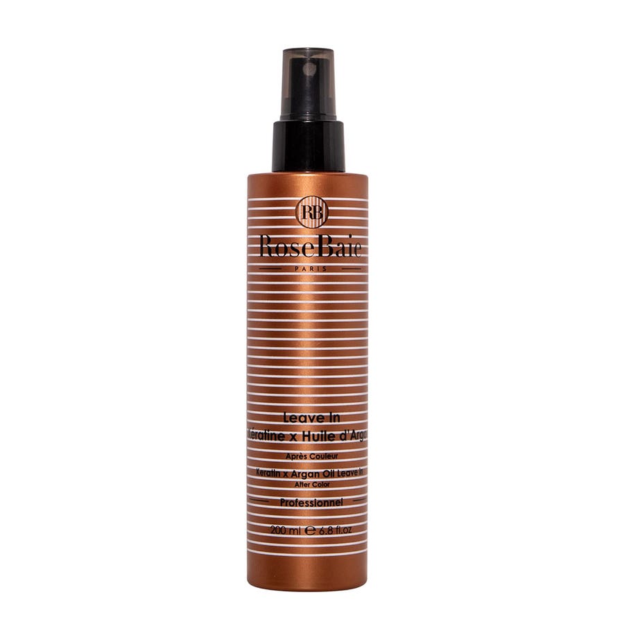 Rosebaie Argan Oil Leave in Keratin Coloring hair 200ml (6.76fl oz)