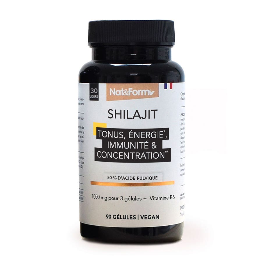 Nat&Form Premium Nutraceuticals Shilajit 90 capsules 300g (10.58 oz)