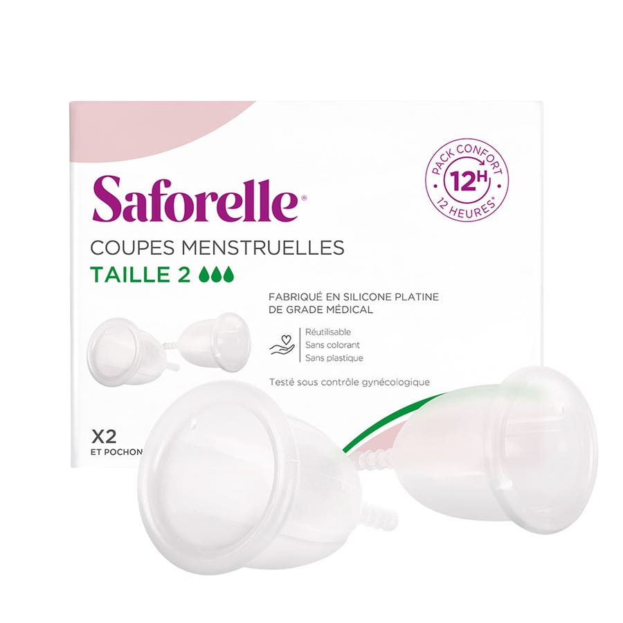 Saforelle Coupes Menstruelles x2