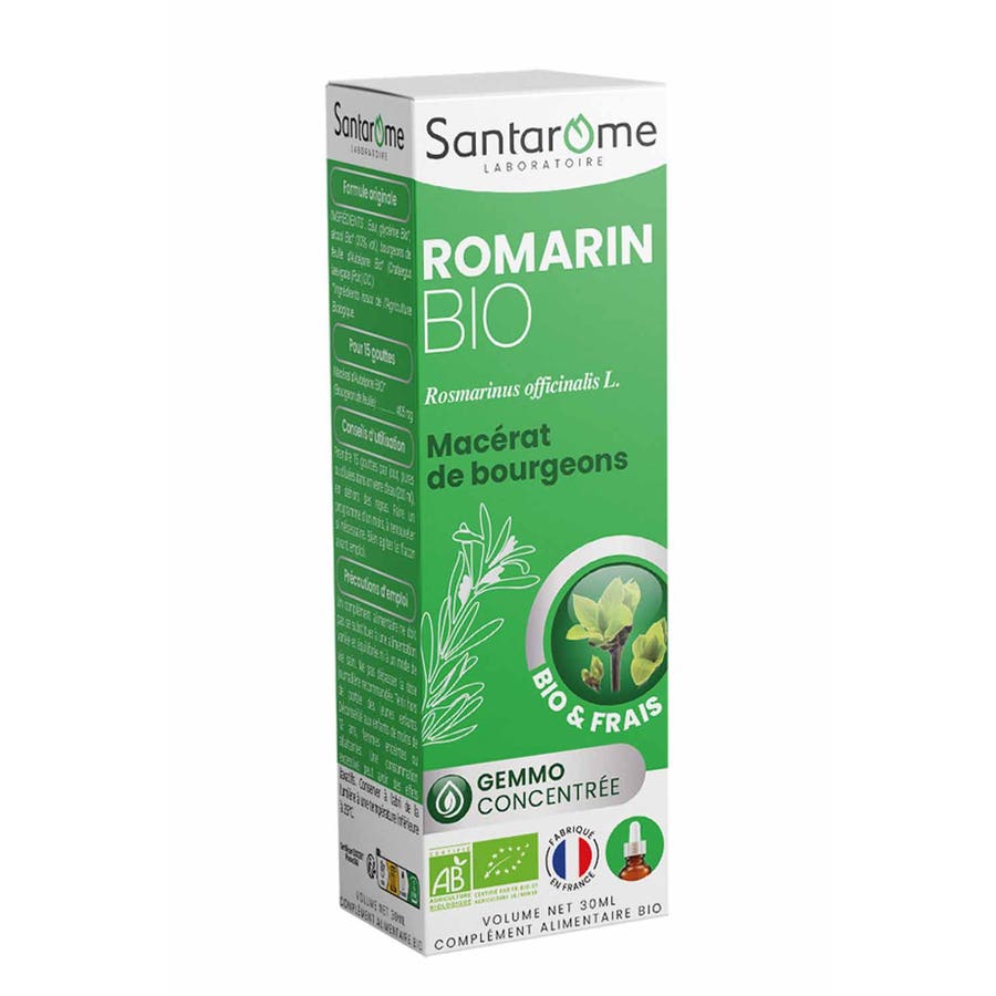 Santarome Gemmo Rosemary Bioes Liver and digestion 30ml (1.01 fl oz)