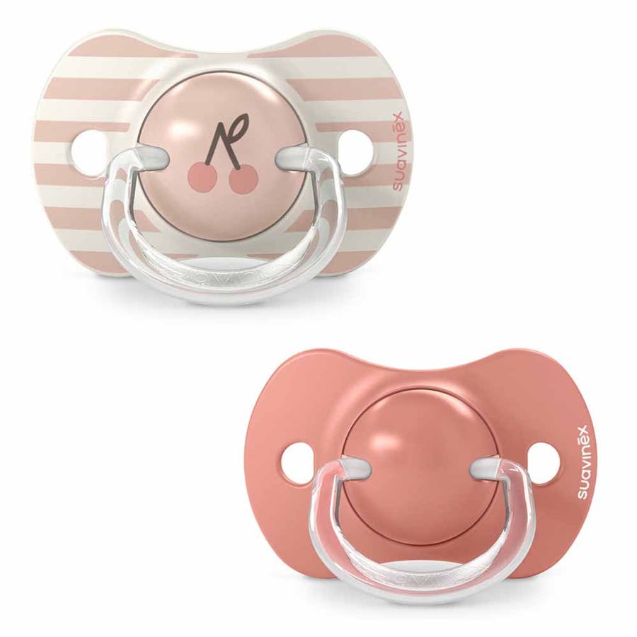 Suavinex SxPro Symmetrical Silicone Pacifier 18 Months and Plus x2