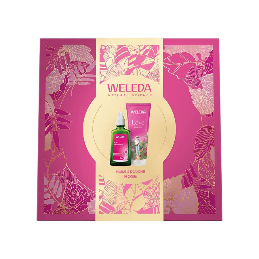 Weleda Giftboxes Body Rose Oil & Shower