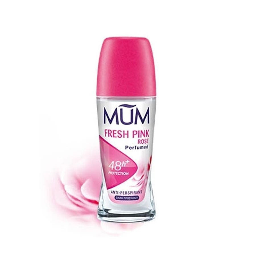 MUM Roll-On Deodorant Fresh Pink Rose 24h Protection 50ml (1.69 fl oz)