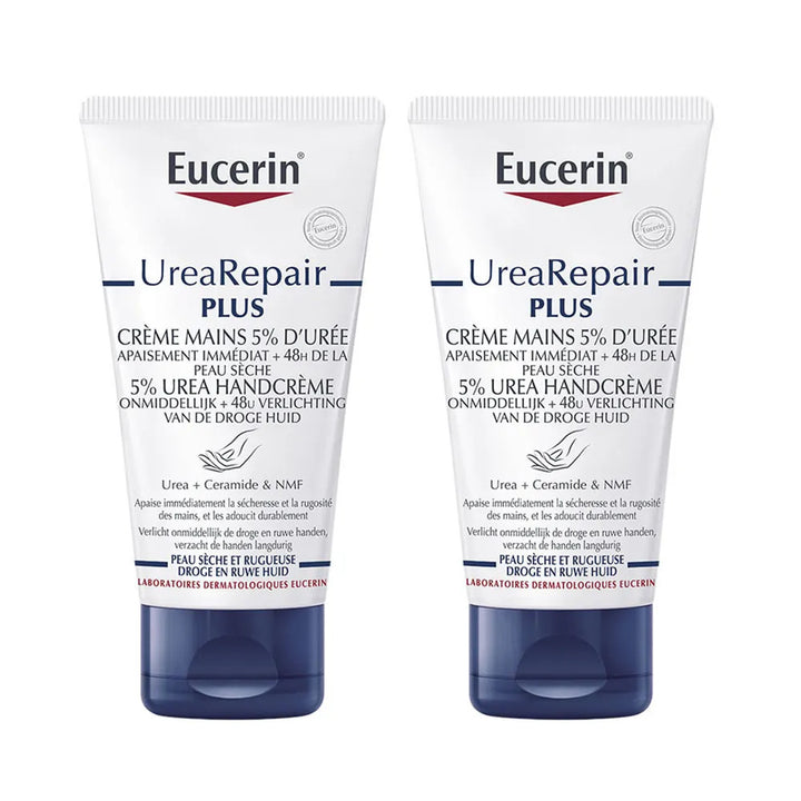Eucerin UreaRepair Plus 5% Urea Repairing Hand Cream for Dry Skin