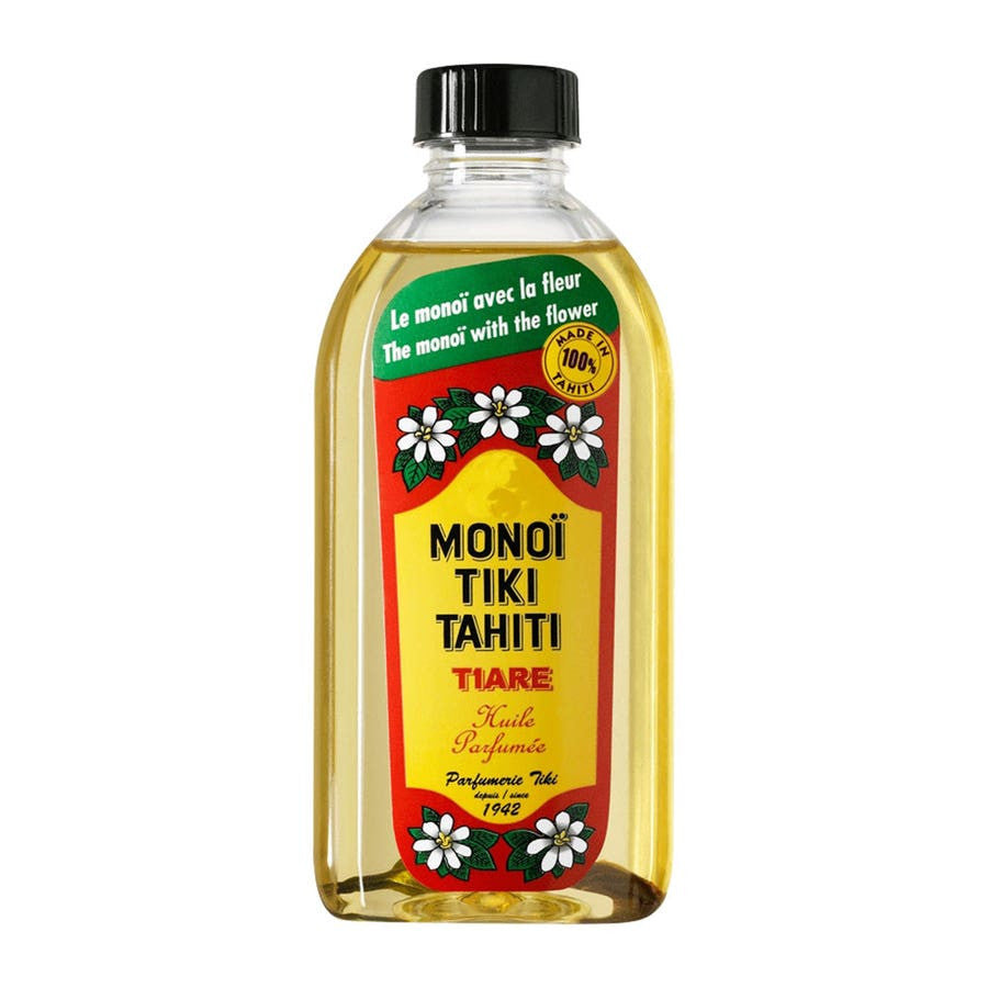 Tiki Monoi Tahiti Tiare 100ml (3.38 fl oz) - Moisturizing and Soothing Oil