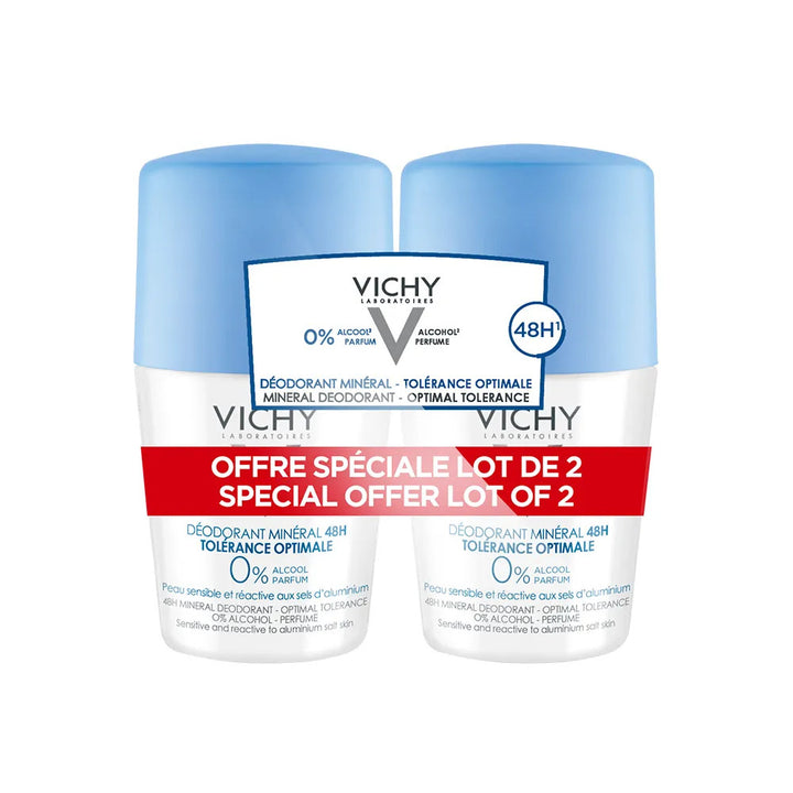 Vichy Mineral Deodorant Roll-On 48H for Sensitive Skin 50ml