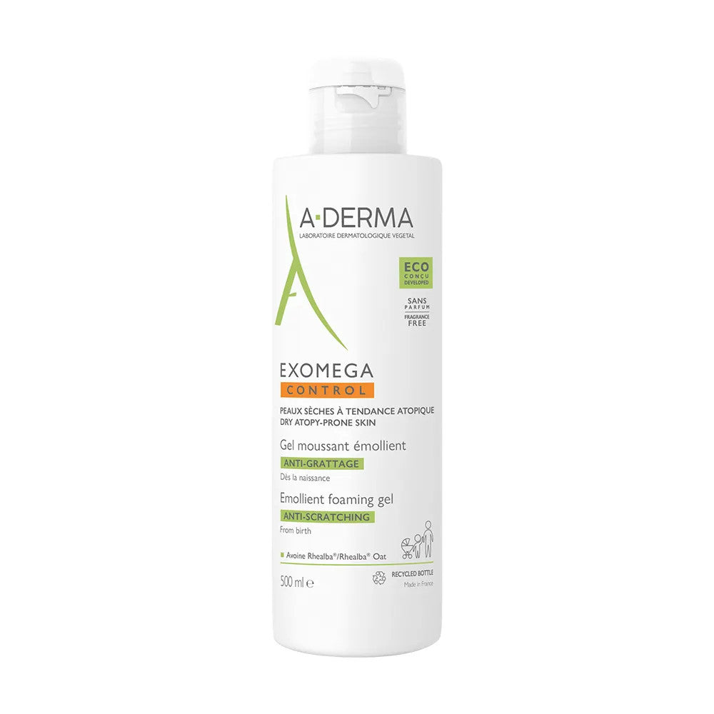 A-Derma Exomega Control Gel moussant émollient