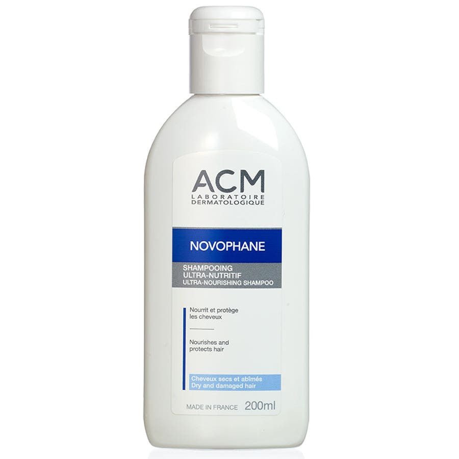 ACM Laboratoire Novophane Ultra - Nourishing Shampoo 200ml (6.76floz) - FrenchBeautyHub