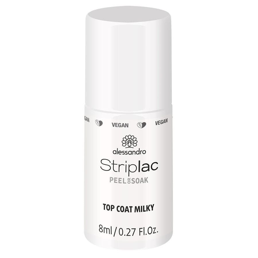 Alessandro Striplac Top coat milky Semi - permanent 8ml (0.27fl oz) - FrenchBeautyHub