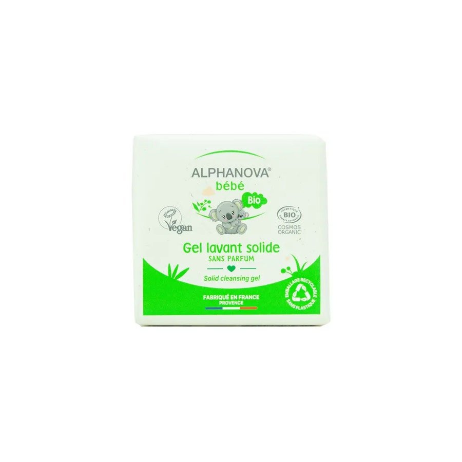 Alphanova Solid Gel Lavant Solide Bioes 100g (3.53oz) - FrenchBeautyHub