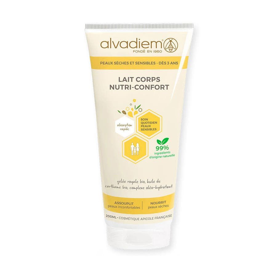 Alvadiem Nutri - Comfort Body Lotion Dry and sensitive skin 200ml (6.76fl oz) - FrenchBeautyHub