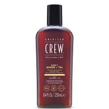 American Crew 3 - in - 1 Ginger + Tea Shampoo 250ml - FrenchBeautyHub