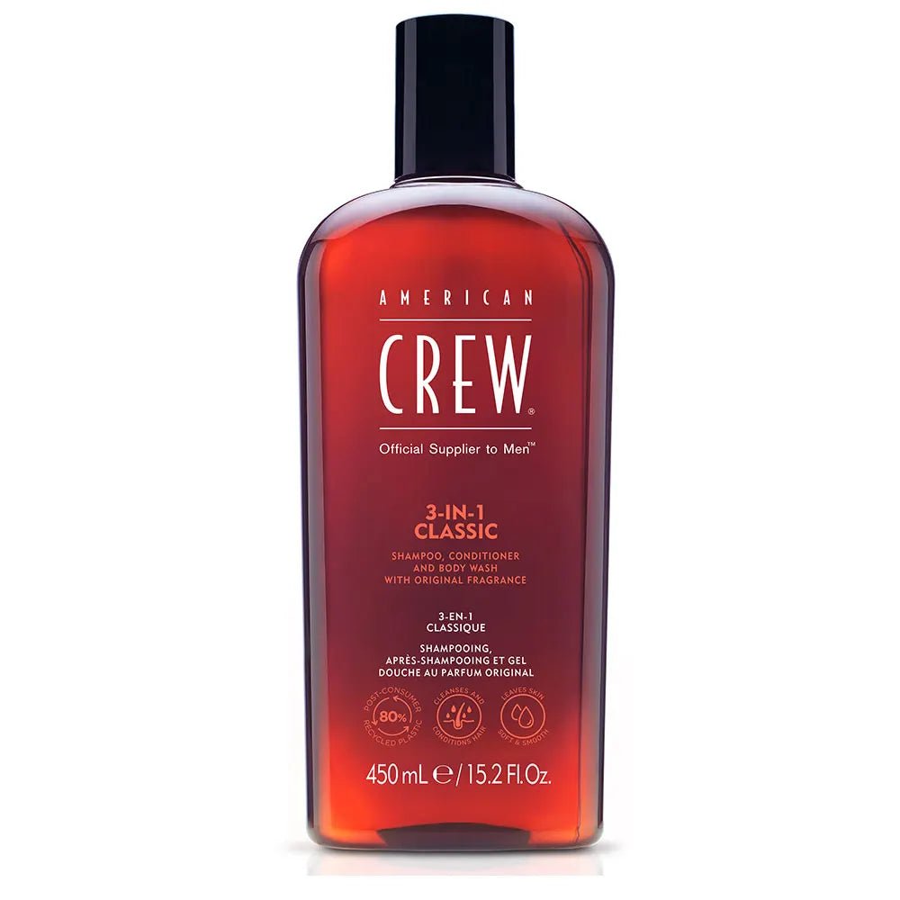 American Crew Classic 3 - in - 1 Shampoo - FrenchBeautyHub