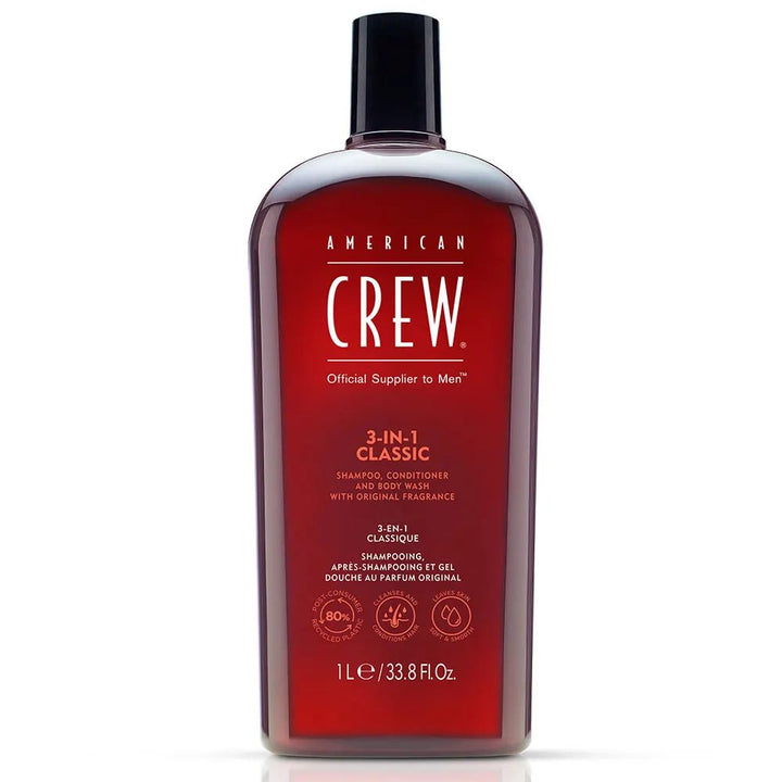 American Crew Classic 3 - in - 1 Shampoo - FrenchBeautyHub