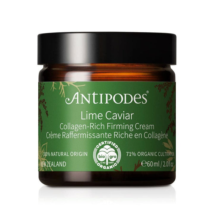 Antipodes Lime Caviar Firming Cream Rich In Collagen 60ml (2.02fl oz) - FrenchBeautyHub