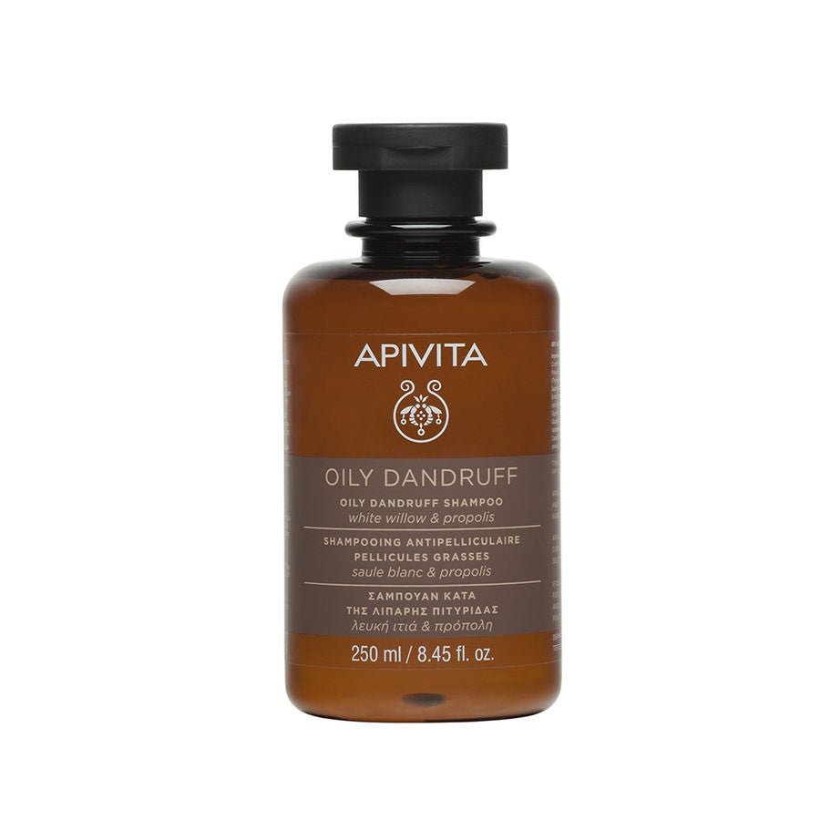 Apivita Anti - dandruff shampoo Oily Dandruff 250ml (8.45fl oz) - FrenchBeautyHub