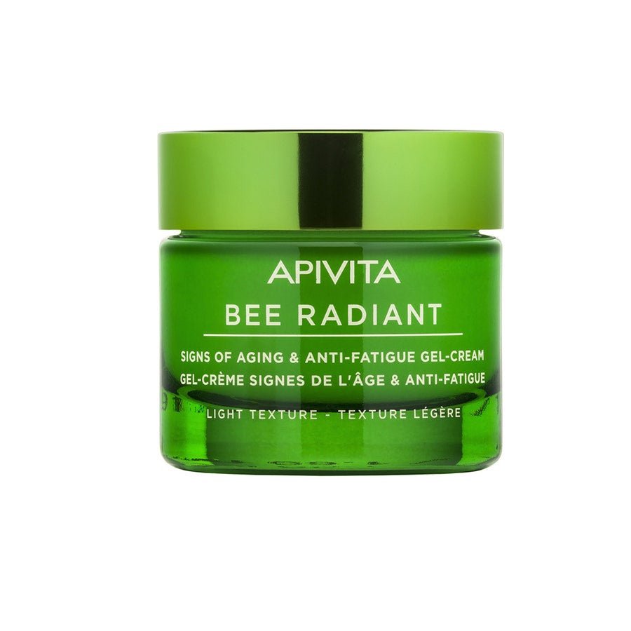 Apivita Bee Radiant Anti - Aging & Anti - fatigue Gel - Cream Texture Lgre 50ml (1.69fl oz) - FrenchBeautyHub