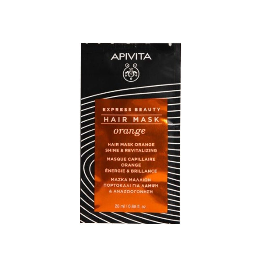 Apivita Express Beauty Shine & Vitality Capillary Masks 20ml (0.67fl oz) - FrenchBeautyHub