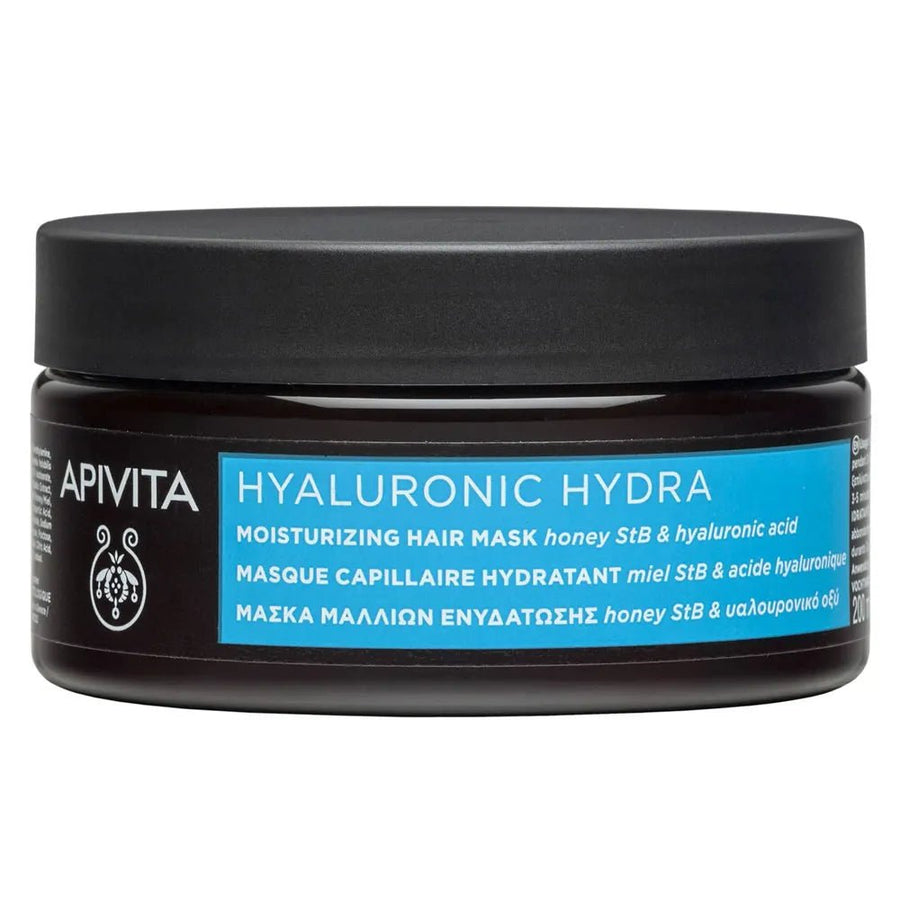 Apivita Hyaluronic Hydra Moisturizing Hair Mask 200ml (6.76fl oz) - FrenchBeautyHub