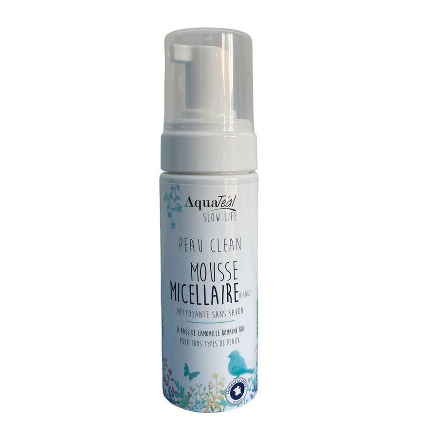 Aquateal Skin Clean Micellar Mousse Soap free 150ml (5.07fl oz) - FrenchBeautyHub