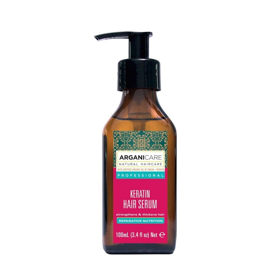 Arganicare Kratine Repairing and nourishing serum 100ml (3.38fl oz) - FrenchBeautyHub