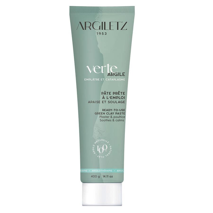 Argiletz Pate Verte Ready to Use 400g (14.10 oz) - FrenchBeautyHub