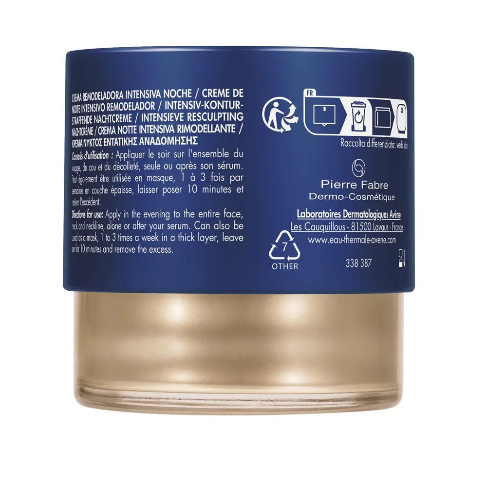 Avène Dermabsolu Intensive Resculpting Night Cream 40ml (1.35fl oz) - FrenchBeautyHub