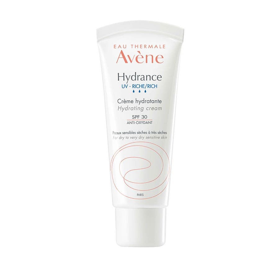 Avène Hydrance UV Rich Hydrating Cream SPF30 40ml (1.35floz) - FrenchBeautyHub