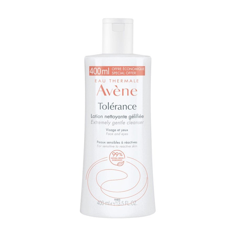 Avène Tolérance Gelled Cleansing Lotion for Sensitive Skin 400ml (13.52fl oz) - FrenchBeautyHub