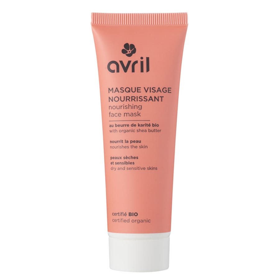 Avril Organic Nourishing Face Mask shea butter 50ml (1.69fl oz) - FrenchBeautyHub