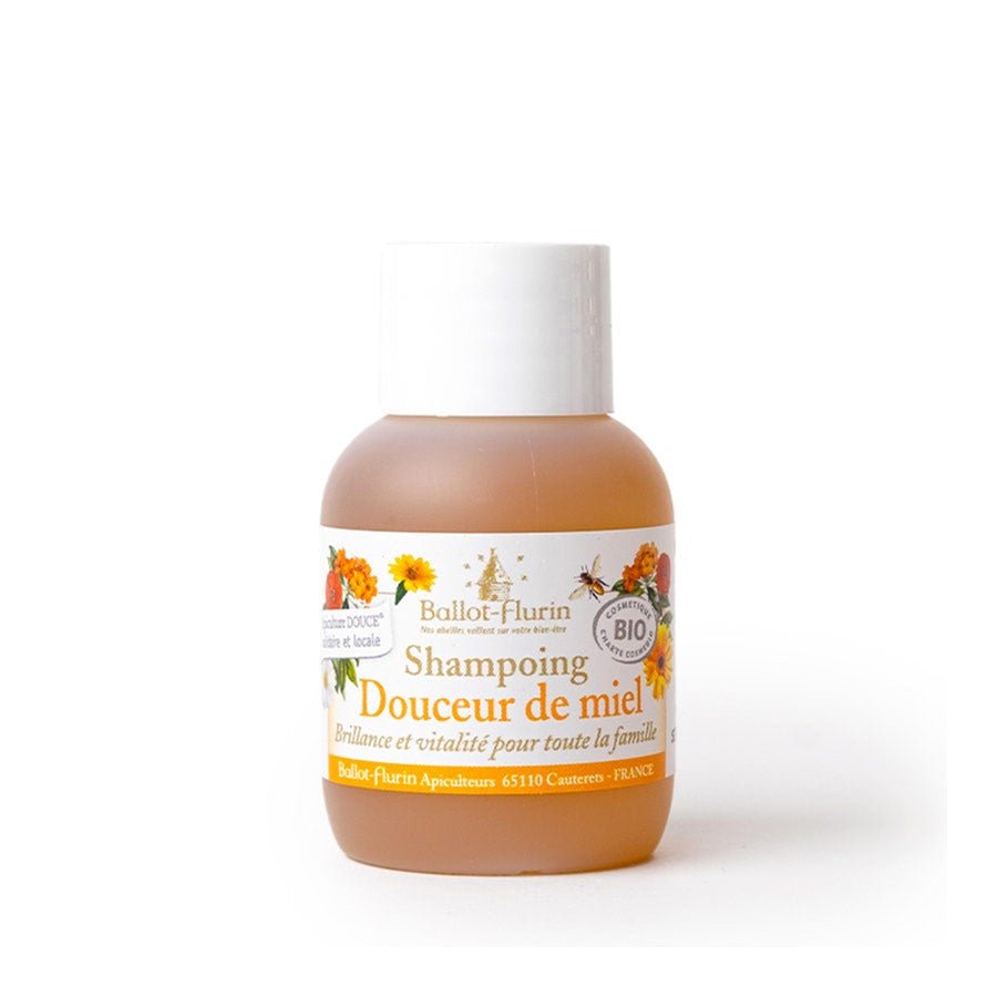 Ballot - Flurin MINI Gentle Honey Shampoo 50ml (1.69fl oz) - FrenchBeautyHub