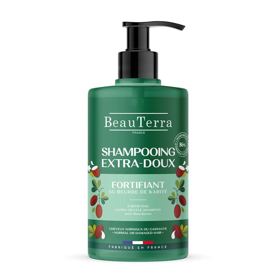 Beauterra Ultra - Gentle Fortifying Shampoo for Normal or Brittle Hair 750ml (25.36fl oz) - FrenchBeautyHub