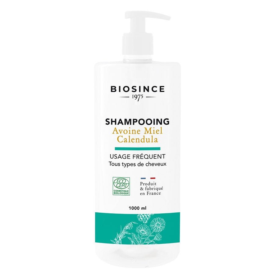 Bio Since 1975 Honey, Oats, Calendula Frequent Use Shampoo 1L (33.81 fl oz) - FrenchBeautyHub