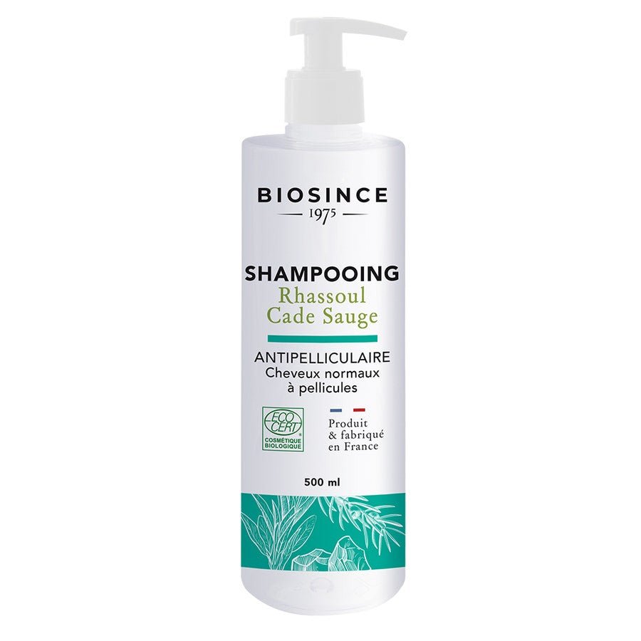 Bio Since 1975 Rhassoul Cade Sage Anti - dandruff Shampoo 500ml (16.90fl oz) - FrenchBeautyHub