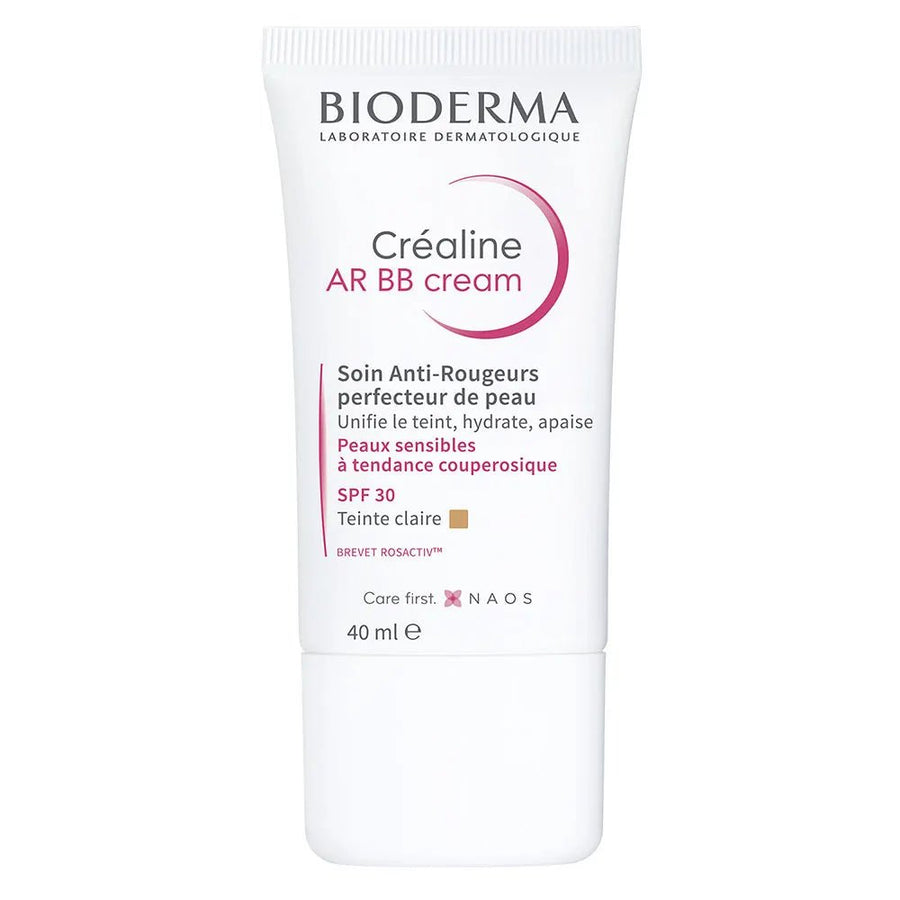 Bioderma Créaline AR BB Anti - Redness Cream for Sensitive Skin 40ml (1.35 fl oz) - FrenchBeautyHub