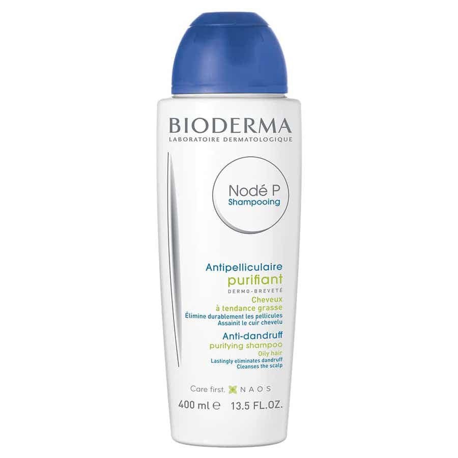 Bioderma Node P Anti - dandruff Purifying Shampoo Oily Hair 400ml (13.52fl oz) - FrenchBeautyHub